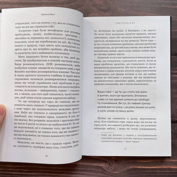 Тією горою є ви. Як перетворити самосаботаж на самовдосконалення. Вест Б. 170055 фото