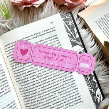 Закладинка "Romance Lovers Book Club" від Family Bookstore 171407 фото