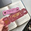 Закладинка "Dark Romance Book Club" з фольгуванням від Family Bookstore